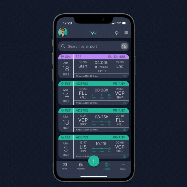 Adding previous experience